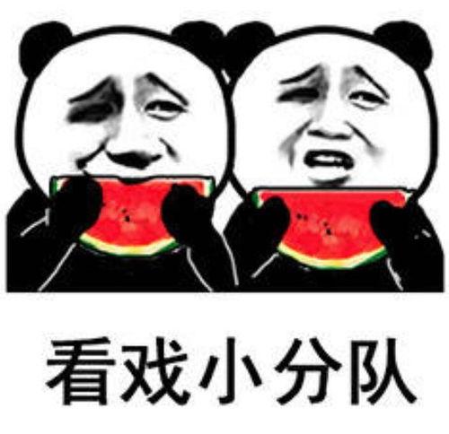 吃瓜愉快表情包,表情包里的欢乐时光